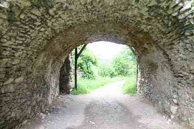 Tunnel Below West Tower