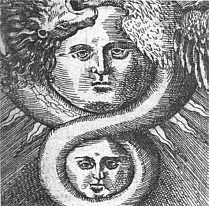the world in the serpent's caress